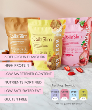 CollaSlim Meal Replacement Shake With Collagen Protein