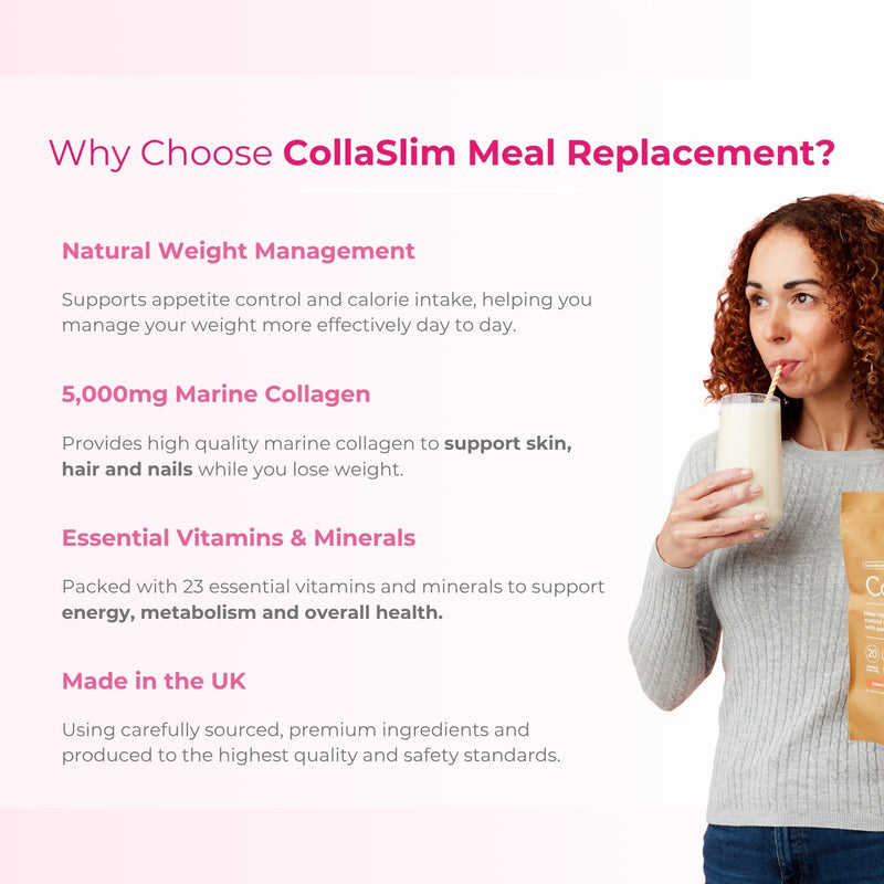 CollaSlim Meal Replacement Shake With Collagen Protein