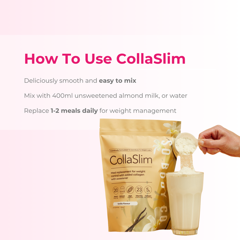 CollaSlim Meal Replacement Shake With Collagen Protein