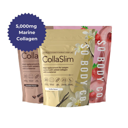 CollaSlim Meal Replacement Shake With Collagen Protein